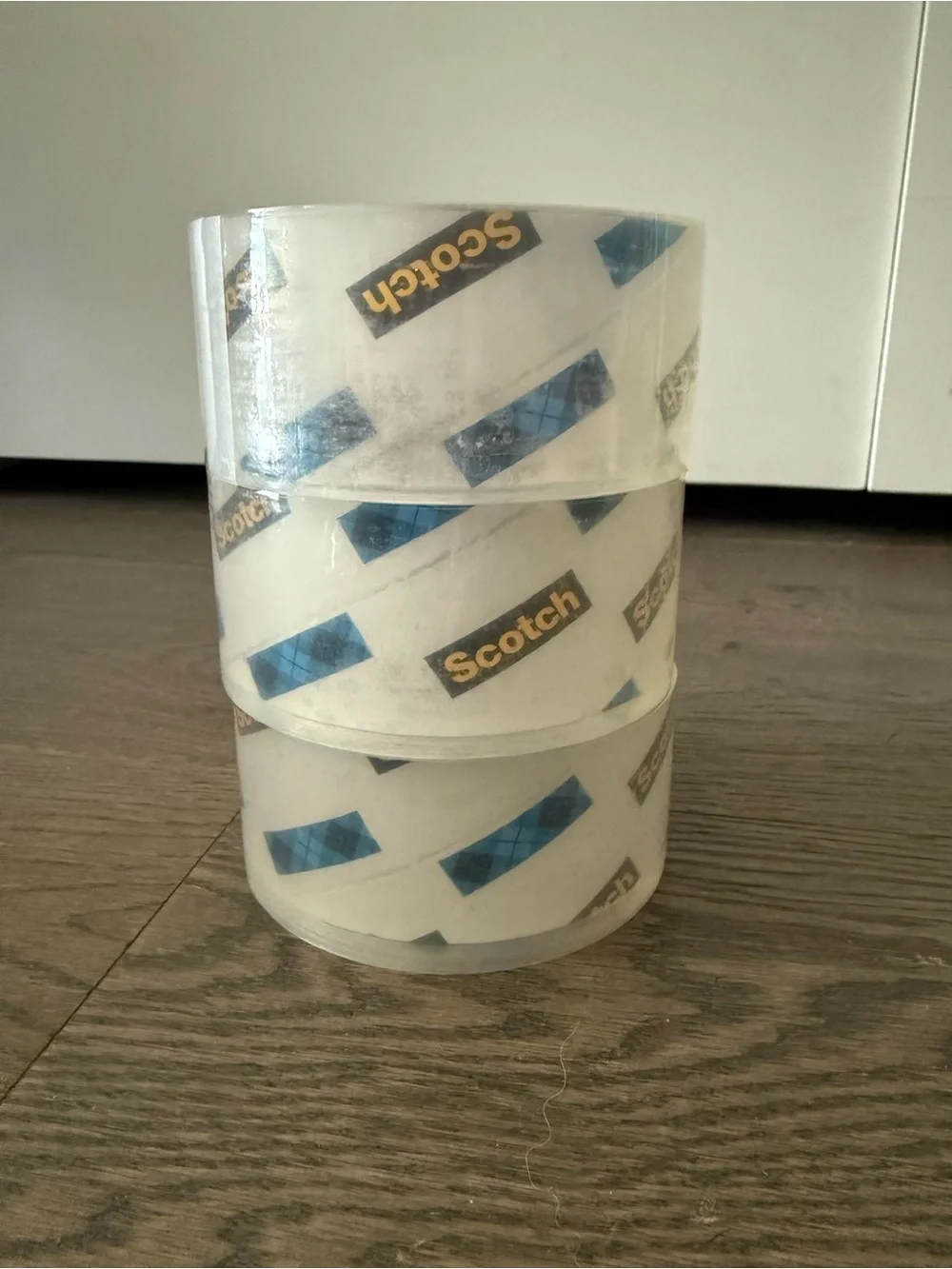 Scotch Packaging Tape - 3 rolls